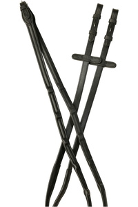 Collegiate Comfitec Opulux Leather Reins 102519000 - Black